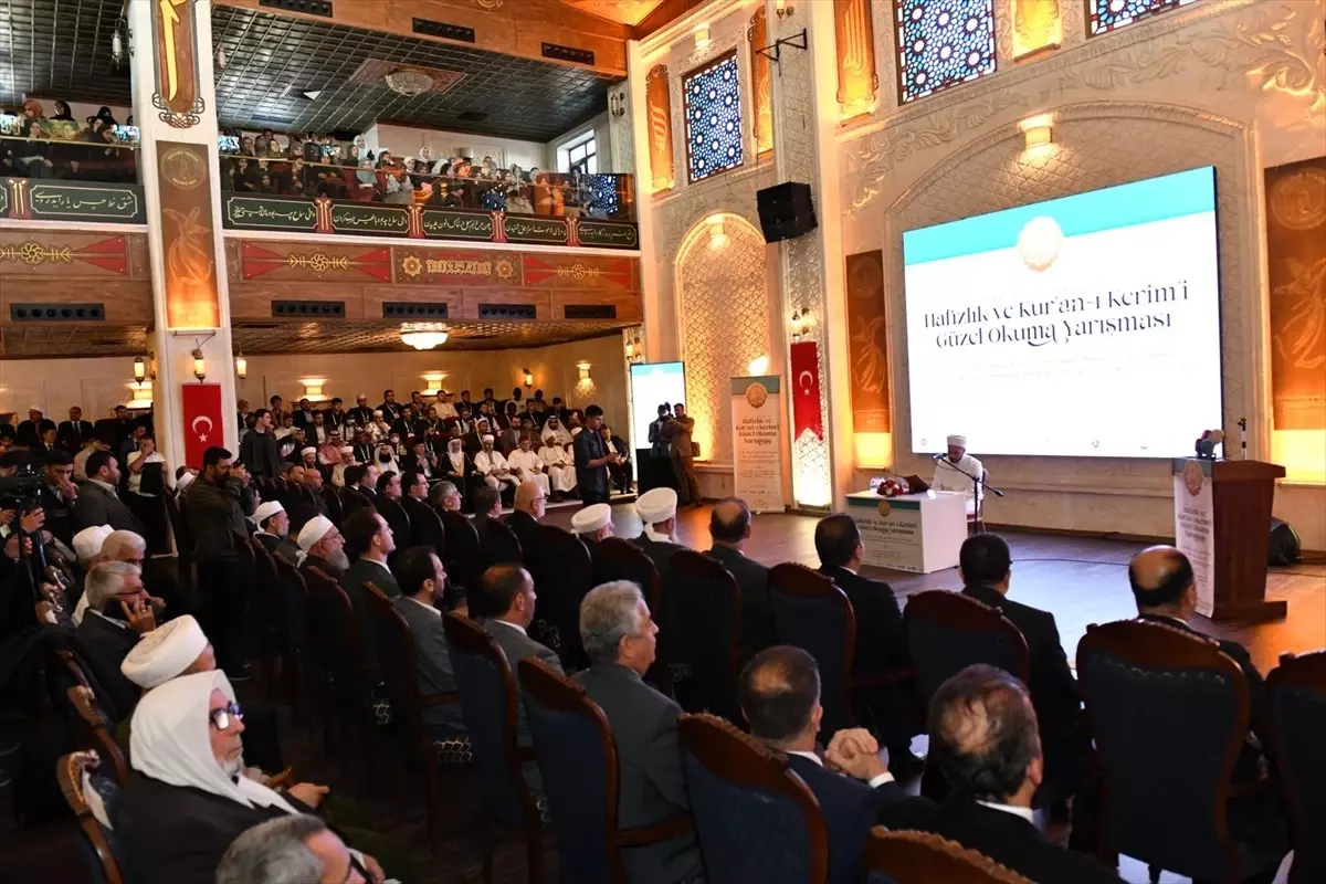 Şanlıurfa’da Kur’an Okuma Yarışması Başladı
