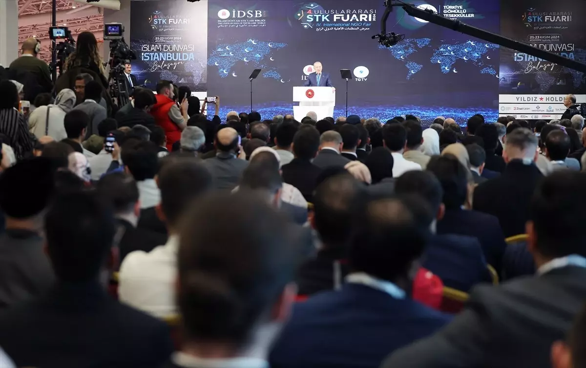 Cumhurbaşkanı Erdoğan “4. Uluslararası STK Fuarı”nda konuştu: (1)