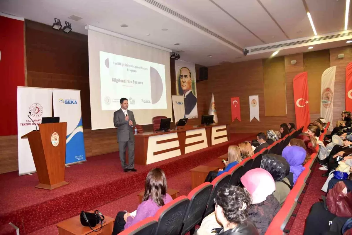 Denizli’de Kadın Girişimcilere Destek