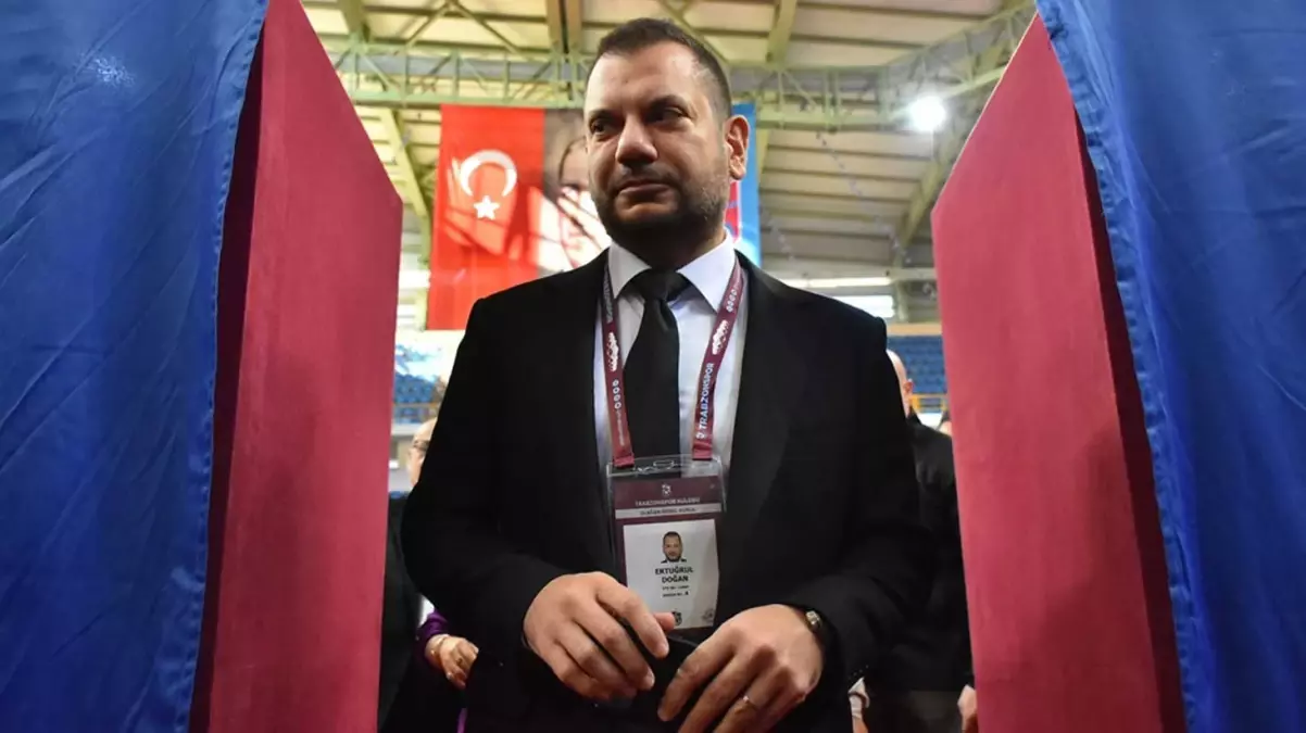 Trabzonspor’da Ertuğrul Doğan, yeniden başkan seçildi