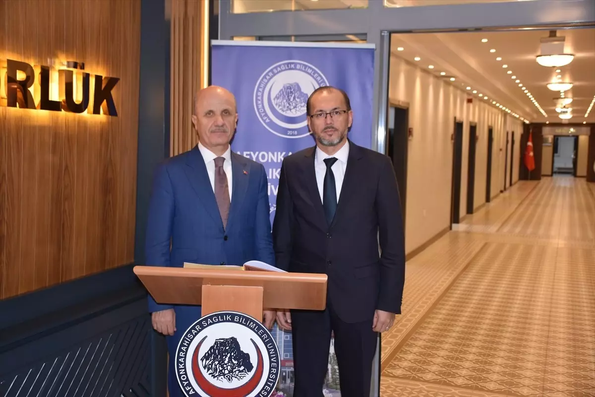 YÖK Başkanı AFSÜ’yü Ziyaret Etti