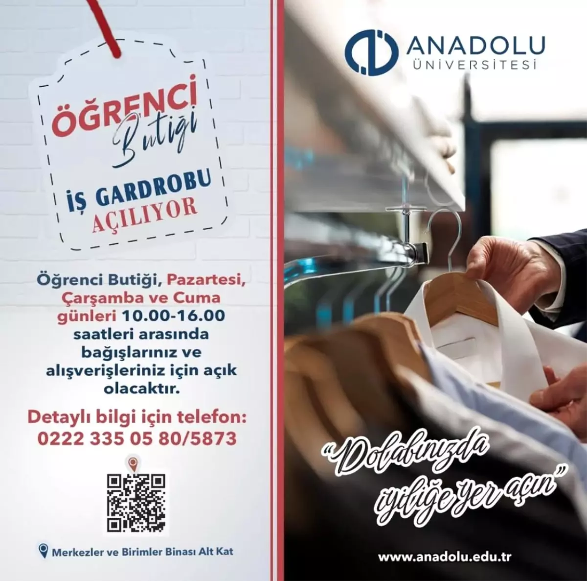 Anadolu Üniversitesi’nden İş Gardırobu Uygulaması
