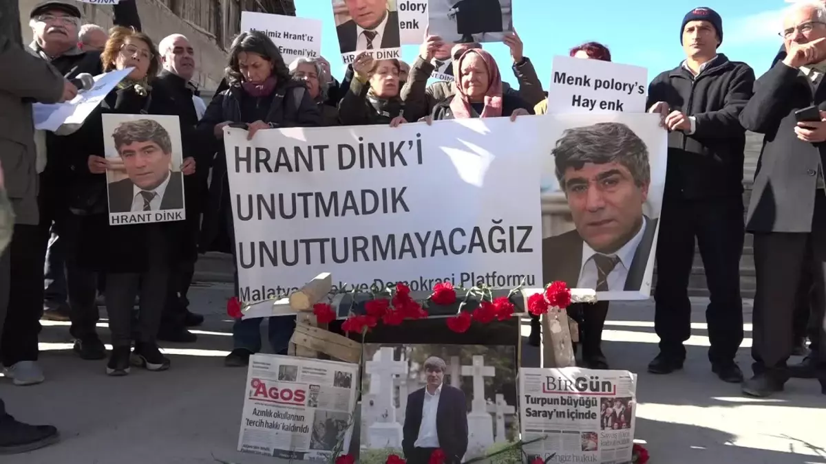 Hrant Dink 18. Yılında Malatya’da Anıldı