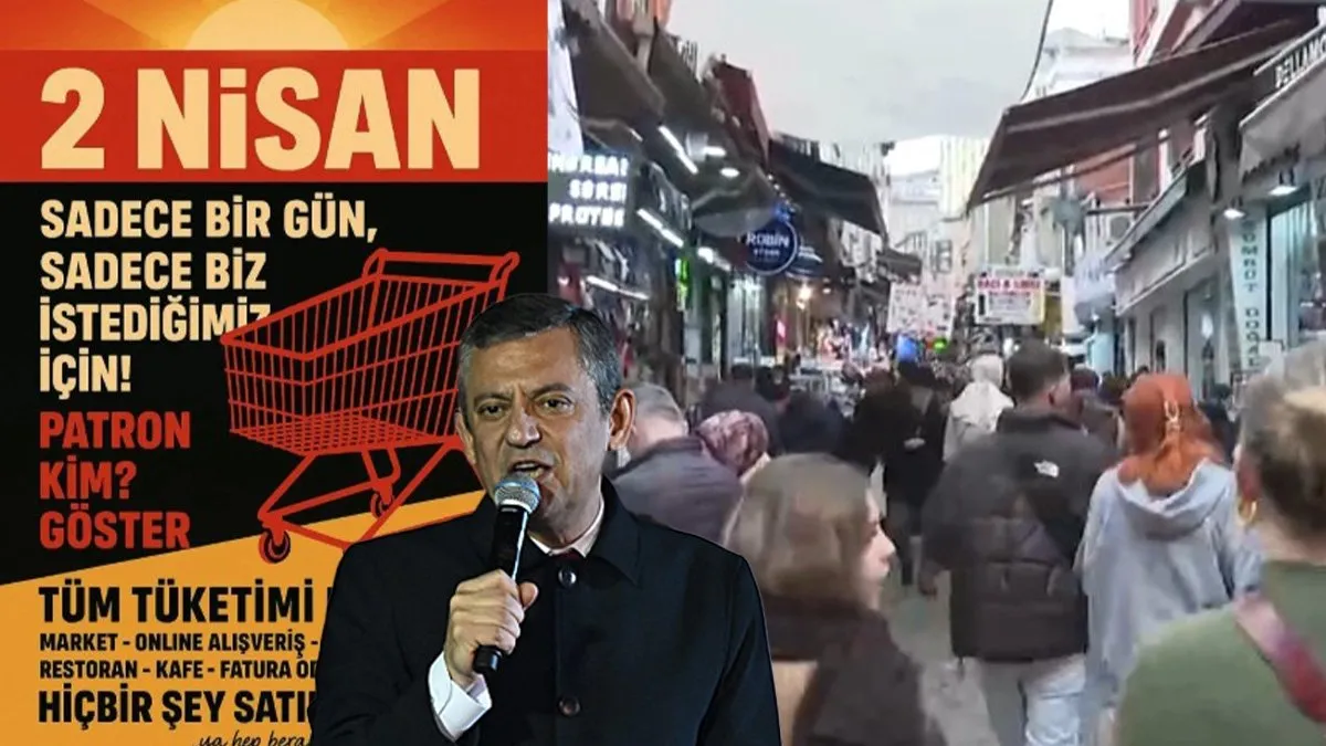Özgür Özel’in boykot provokasyonu tutmadı! Esnaftan kirli operasyona sert tepki: Türk Türk’ü boykot eder mi!