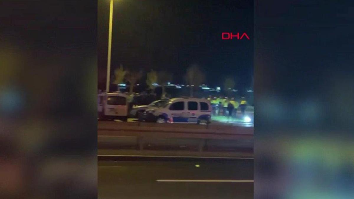 Polis ekiplerine ateş açtılar, kaçarken kaza yaptılar
